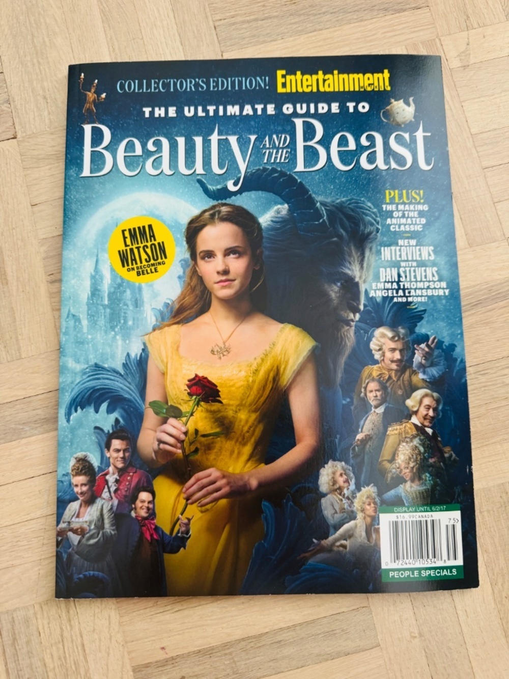 Disney - 2 Beauty and the Beast Live Action Collector Magazines, Great Condition - Picture 3 of 3